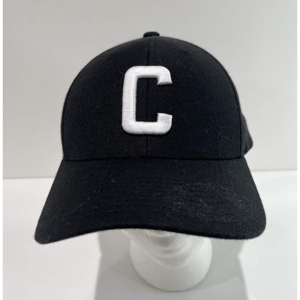 Cuts Snapback Hat Black One Size Adjustable Patch Breathable 6 Panel Casual